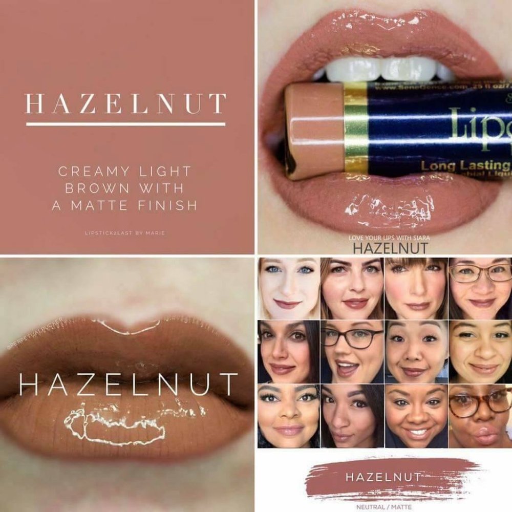 Hazelnut LipSense Lip Colour by SeneGence
